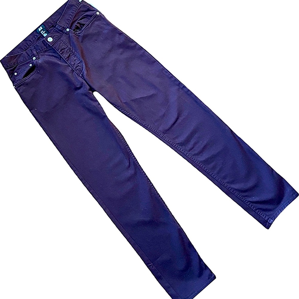 H&M Jeans , Womens Jeans , Mid/Reg Rise Jeans , H&M Burgundy Jeans